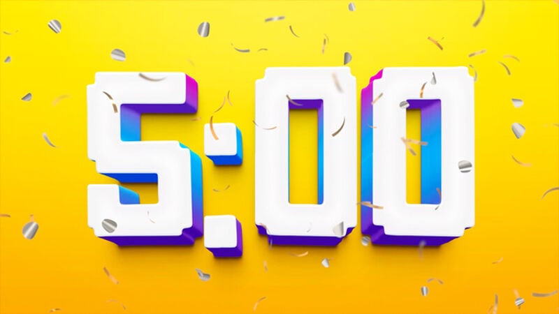 Confetti Arcade Countdown